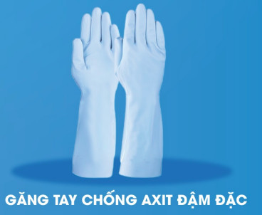 Găng tay chống axit đậm đặc - Vật Tư Phòng Sạch NBN Bắc Ninh - Công Ty TNHH Vật Tư Công Nghiệp NBN Bắc Ninh